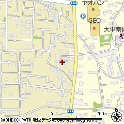 栃木県栃木市大平町新1009周辺の地図