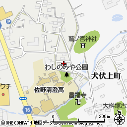 栃木県佐野市堀米町394周辺の地図