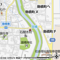 石川県加賀市動橋町ル周辺の地図