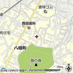 栃木県足利市八幡町573-1周辺の地図