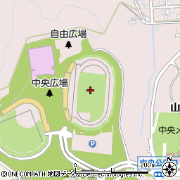 加賀市陸上競技場周辺の地図
