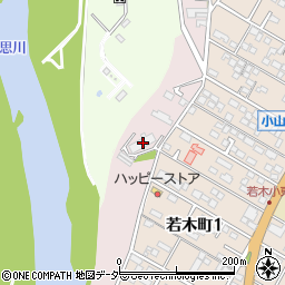 栃木県小山市喜沢1481周辺の地図