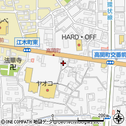 臼田電気管理周辺の地図