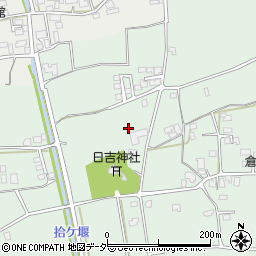 長野県安曇野市穂高柏原2046周辺の地図