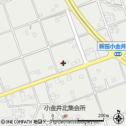 群馬県太田市新田小金井町1730-1周辺の地図