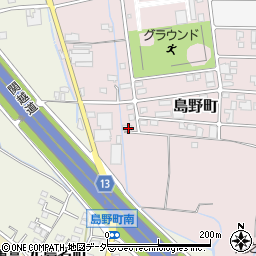 群馬県高崎市島野町68-15周辺の地図