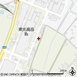 栃木県小山市中久喜1433周辺の地図