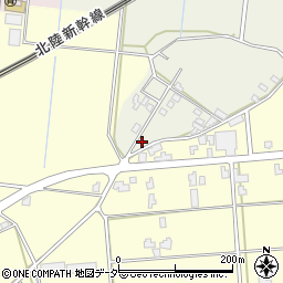 石川県加賀市箱宮町ト115周辺の地図