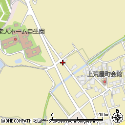 石川県小松市上荒屋町れ周辺の地図