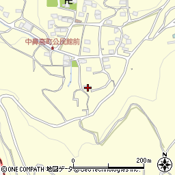 群馬県高崎市鼻高町1081周辺の地図