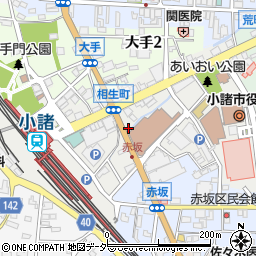 ＫＡＴＥＫＹＯ学院小諸駅前校周辺の地図