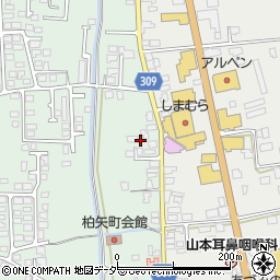 長野県安曇野市穂高柏原952周辺の地図