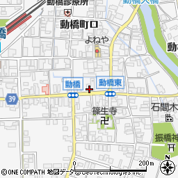 石川県加賀市動橋町イ周辺の地図