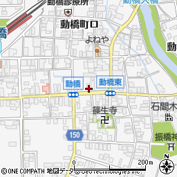 石川県加賀市動橋町（イ）周辺の地図