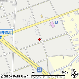 群馬県太田市新田小金井町1515-1周辺の地図