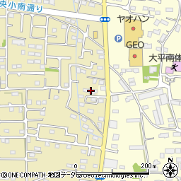 栃木県栃木市大平町新1013周辺の地図