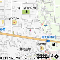 株式会社ライナインシュアランス　高崎支店周辺の地図