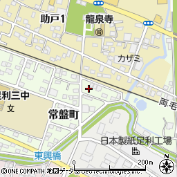 栃木県足利市常盤町11周辺の地図