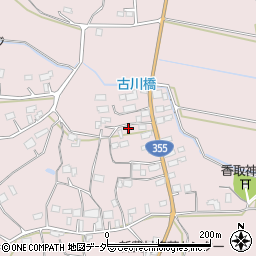 茨城県笠間市南小泉793-1周辺の地図