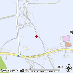 茨城県桜川市羽田786周辺の地図