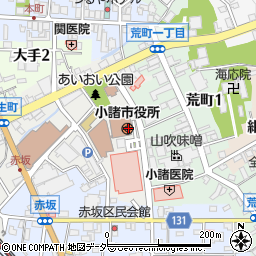 長野県小諸市の地図 住所一覧検索 地図マピオン