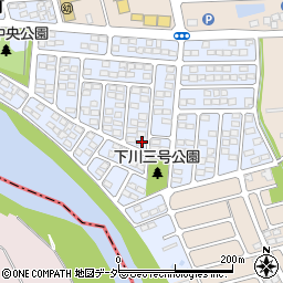 群馬県前橋市下川町44-8周辺の地図