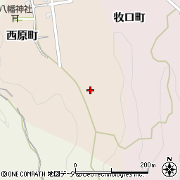 石川県小松市西原町は周辺の地図