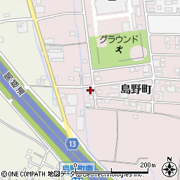 群馬県高崎市島野町68-107周辺の地図