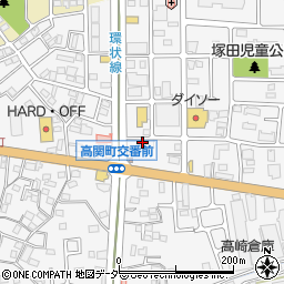 カネコ質店高関店周辺の地図