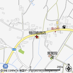 鶴田直商店周辺の地図