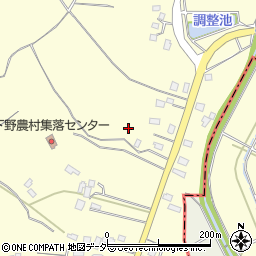 茨城県水戸市下野町周辺の地図