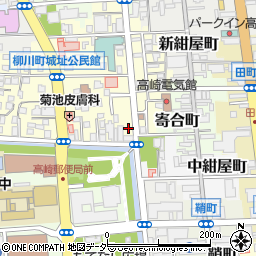 タイムズ高崎柳川町駐車場周辺の地図