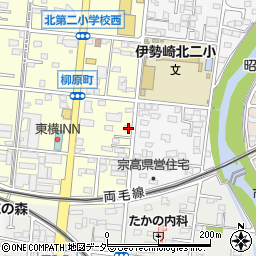 群馬県伊勢崎市柳原町109-2周辺の地図