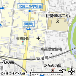 群馬県伊勢崎市柳原町109-1周辺の地図