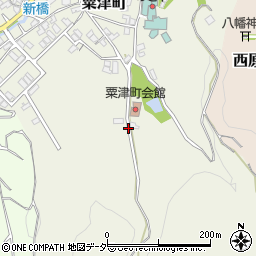 石川県小松市粟津町ヌ周辺の地図