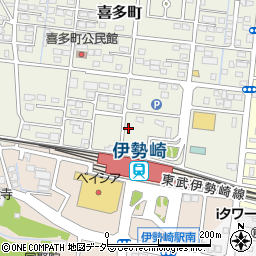 ＮＰＣ２４Ｈ伊勢崎駅前パーキング周辺の地図