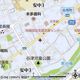 群馬県信用組合安中支店周辺の地図