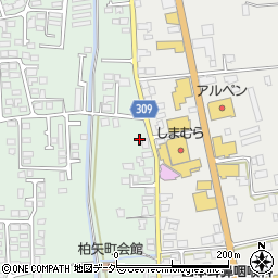 長野県安曇野市穂高柏原954周辺の地図