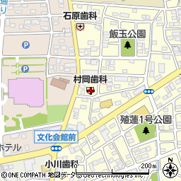村岡歯科医院周辺の地図