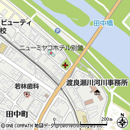田中橋児童公園周辺の地図