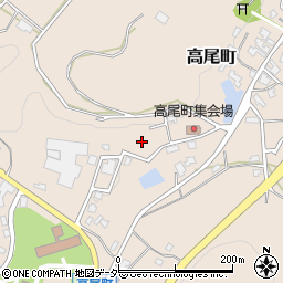 石川県加賀市高尾町（マ）周辺の地図