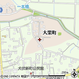 栃木県佐野市大栗町7周辺の地図