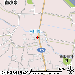 茨城県笠間市南小泉780周辺の地図