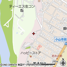 栃木県小山市喜沢1478周辺の地図