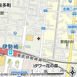 群馬県伊勢崎市喜多町19周辺の地図