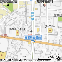 ウイン調剤薬局高崎店周辺の地図