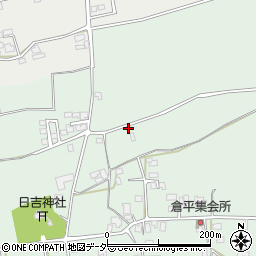 長野県安曇野市穂高柏原1960周辺の地図