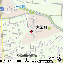 栃木県佐野市大栗町6周辺の地図