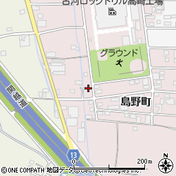 群馬県高崎市島野町68-140周辺の地図