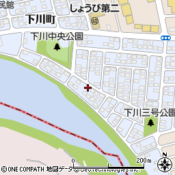 群馬県前橋市下川町64-4周辺の地図